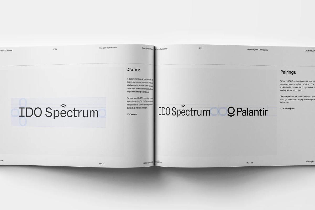 IDO Spectrum – Brand Style Guidelines Template for InDesign