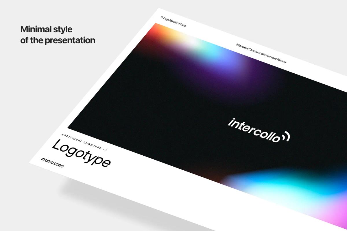 Logo Presentation Template for InDesign