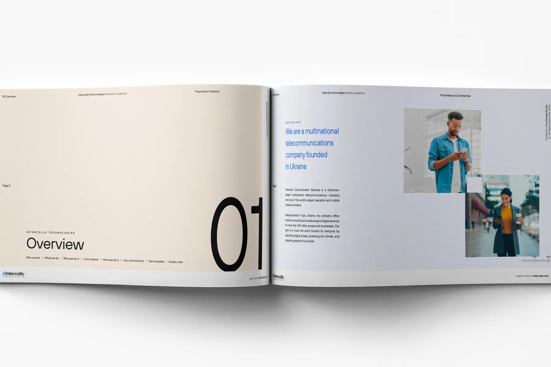 82-Page Brand Guidelines Template for InDesign