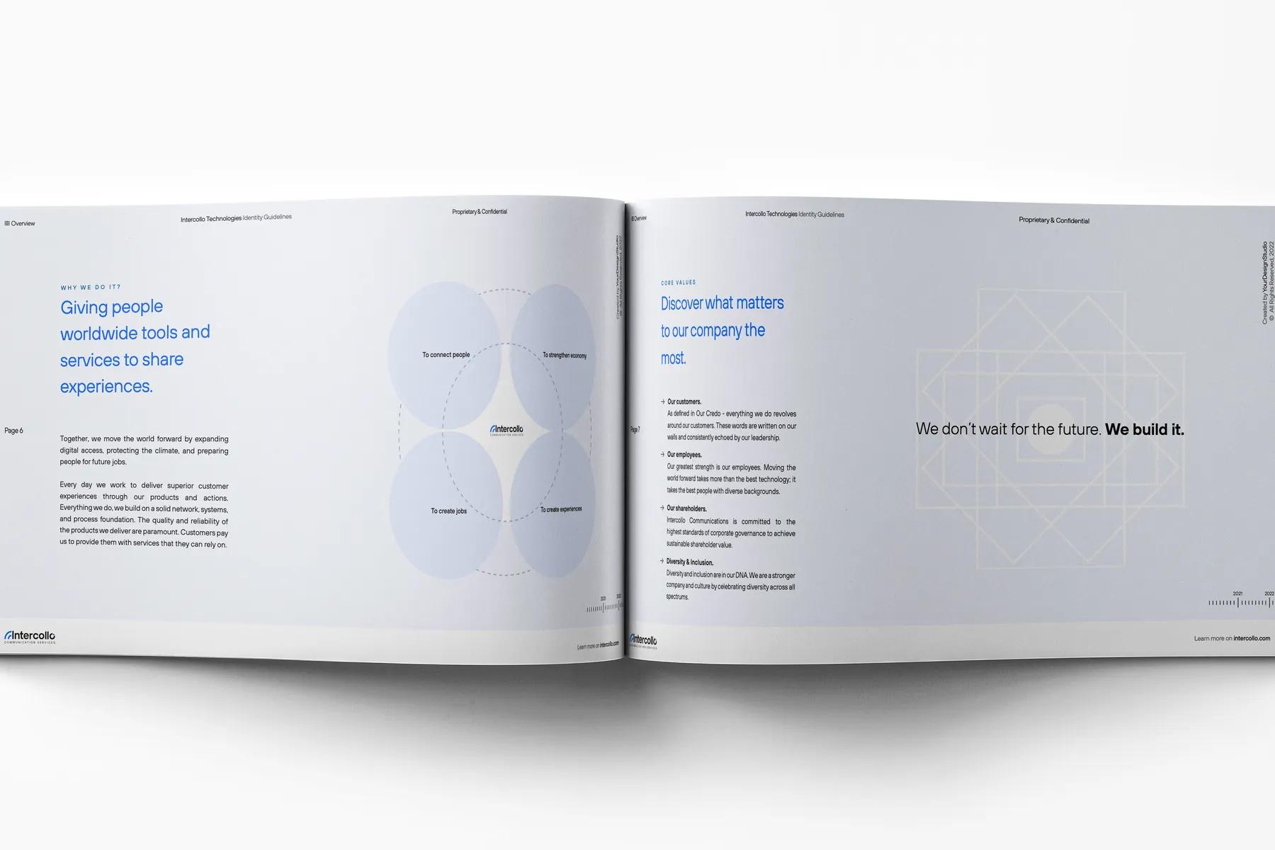 82-Page Brand Guidelines Template for InDesign