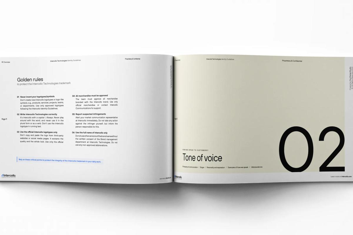 82-Page Brand Guidelines Template for InDesign