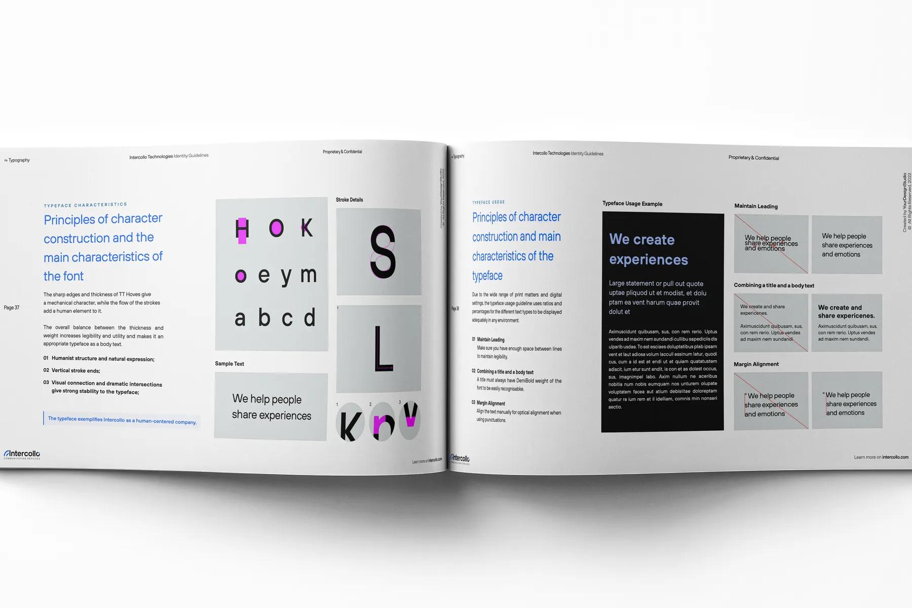 82-Page Brand Guidelines Template for InDesign