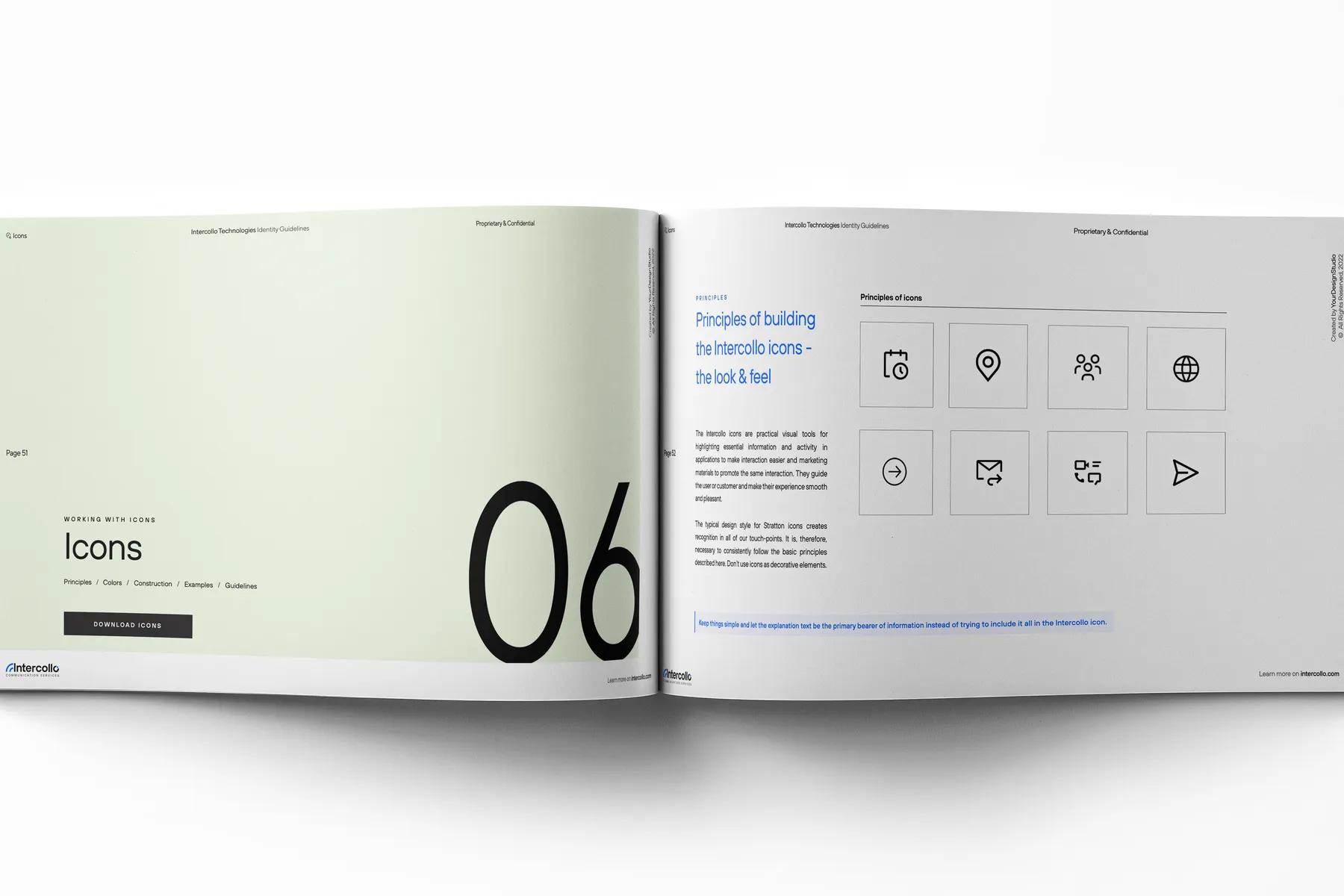 82-Page Brand Guidelines Template for InDesign