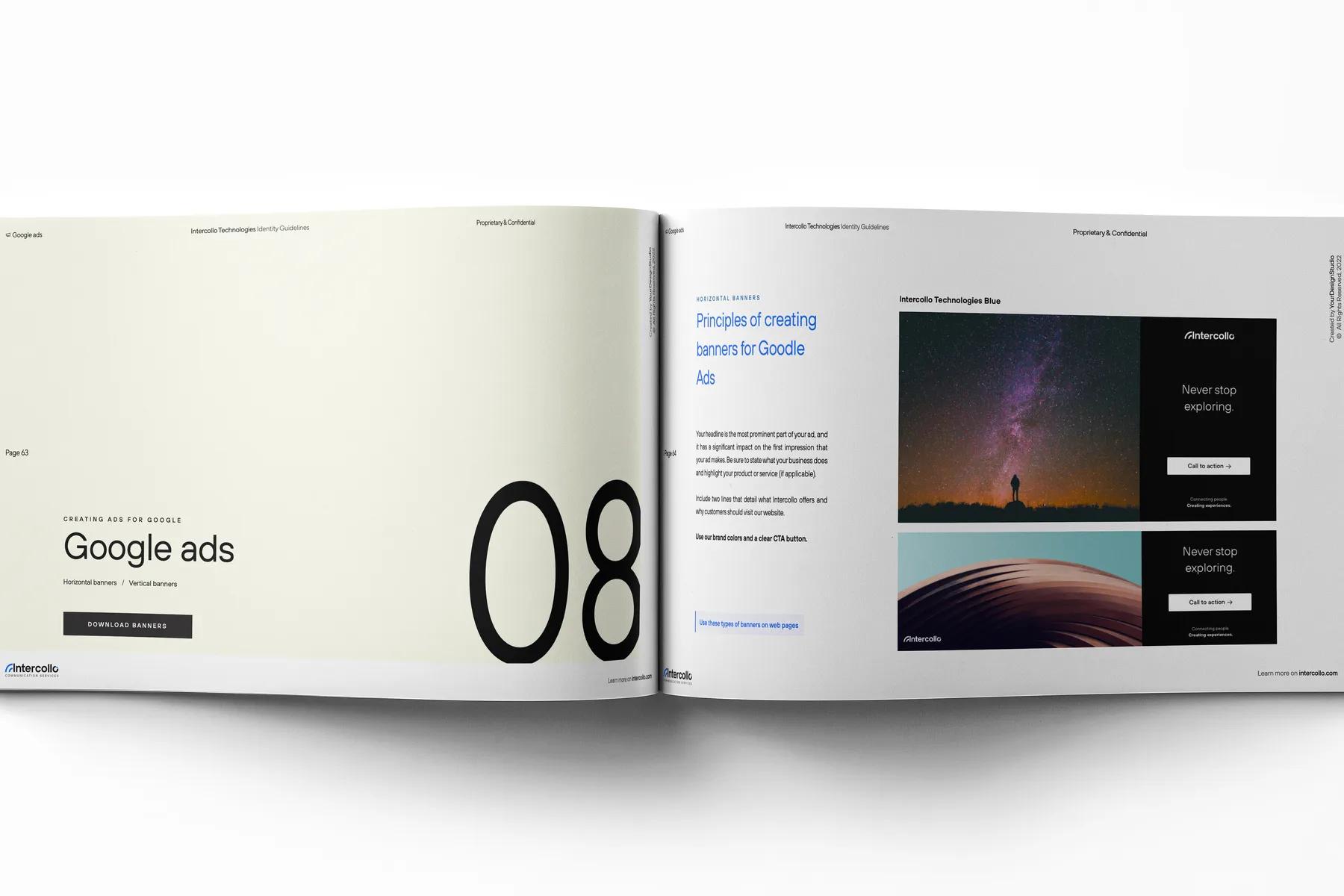 82-Page Brand Guidelines Template for InDesign