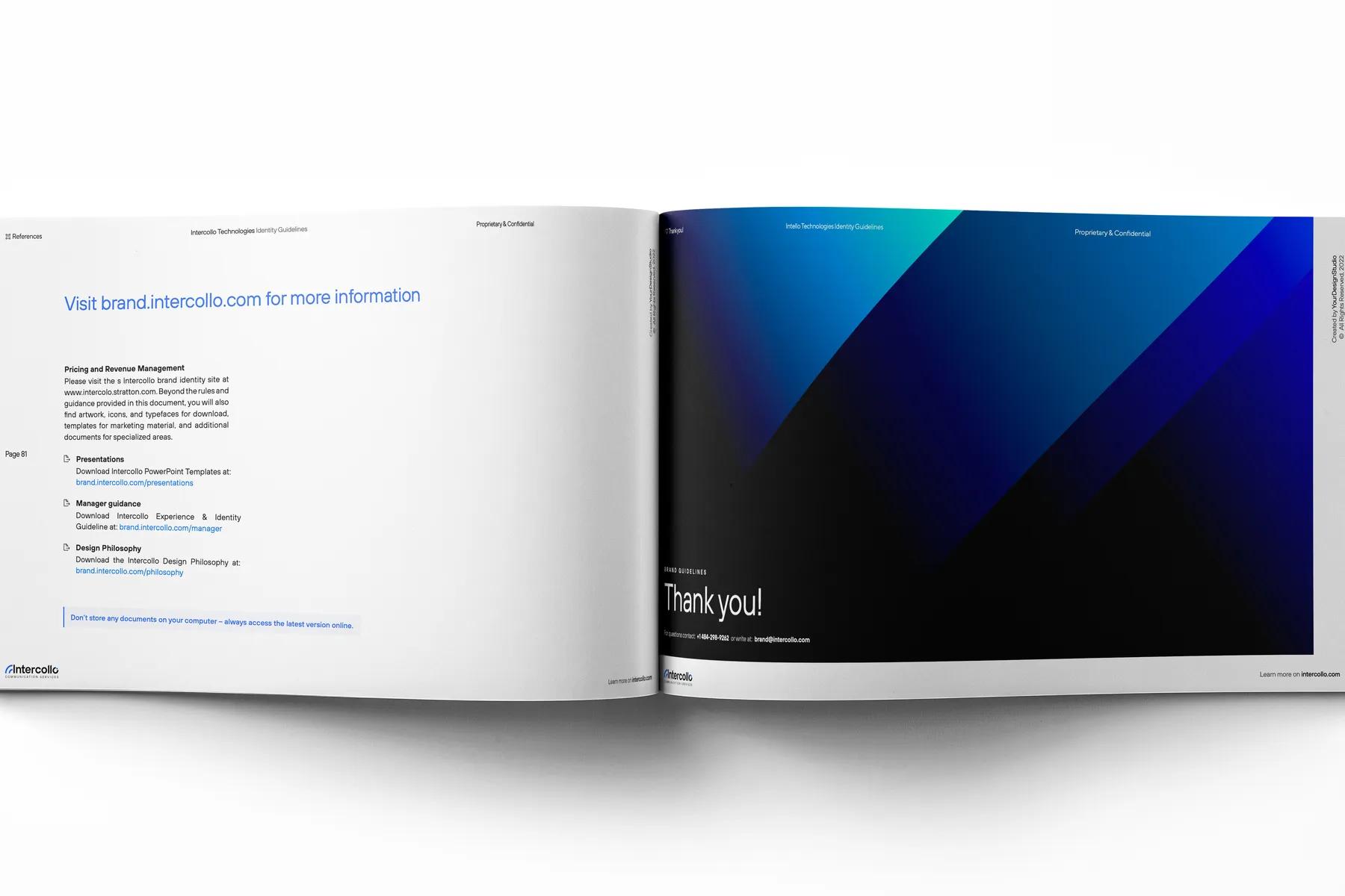 82-Page Brand Guidelines Template for InDesign