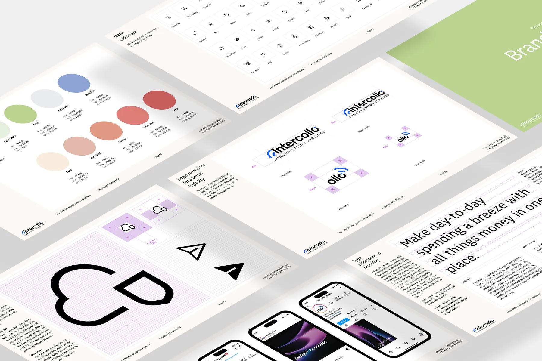 Brand Guidelines Template for InDesign