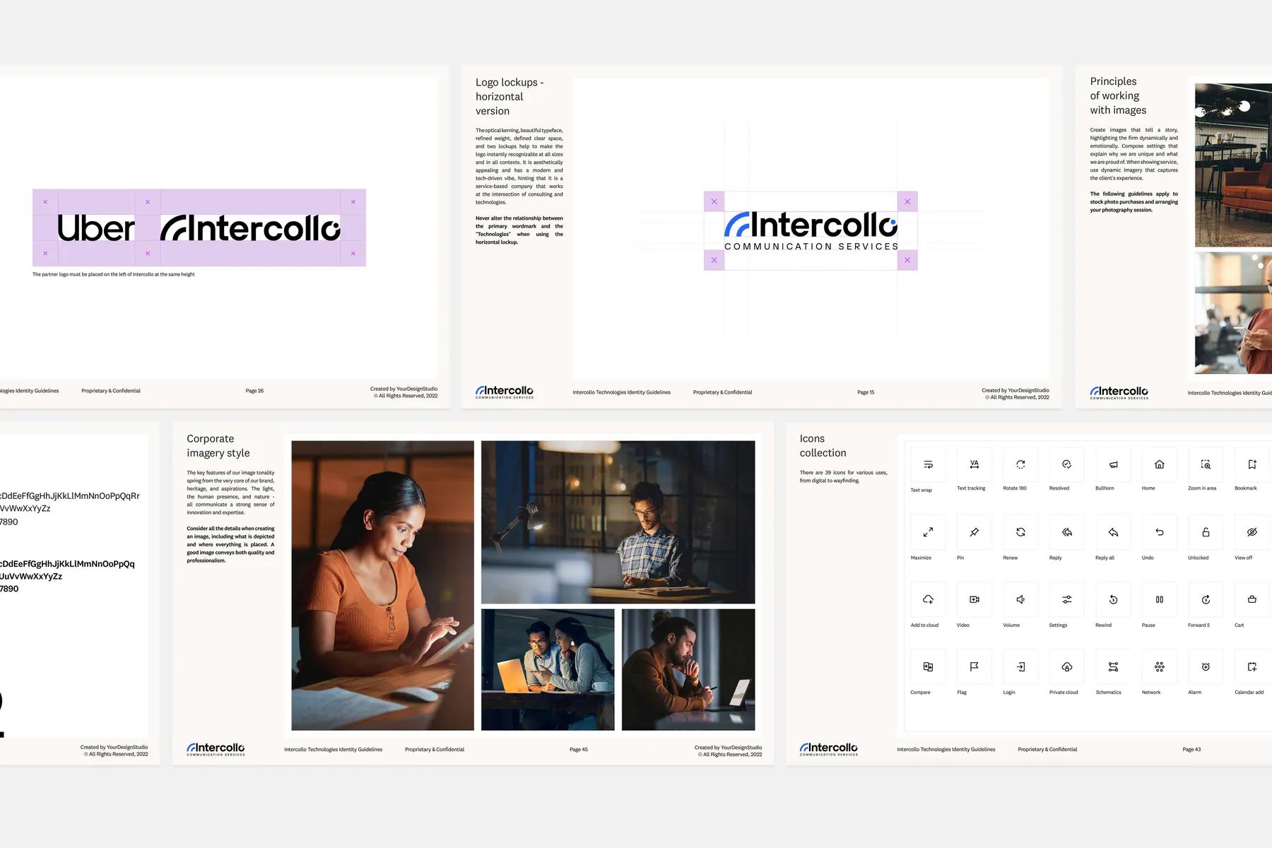 Brand Guidelines Template for InDesign