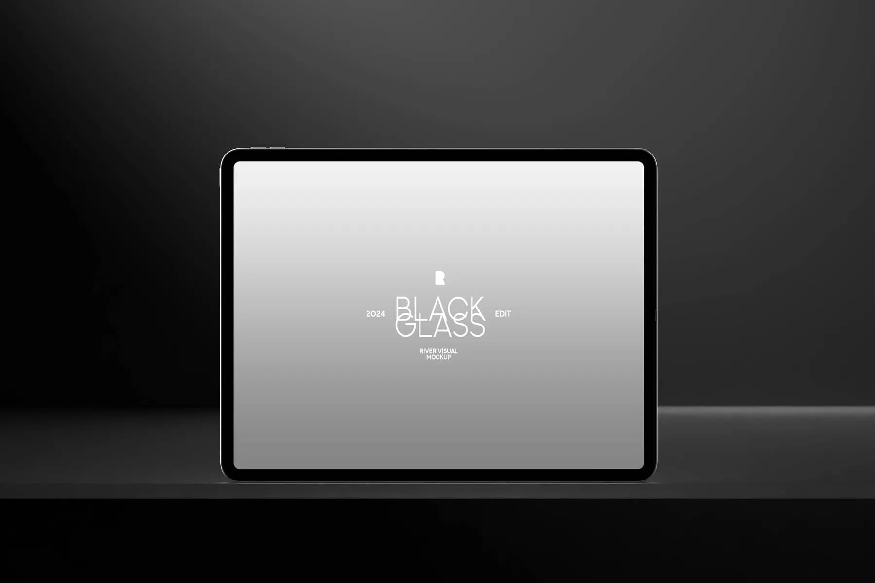 Device Mockup - Black Glass Series