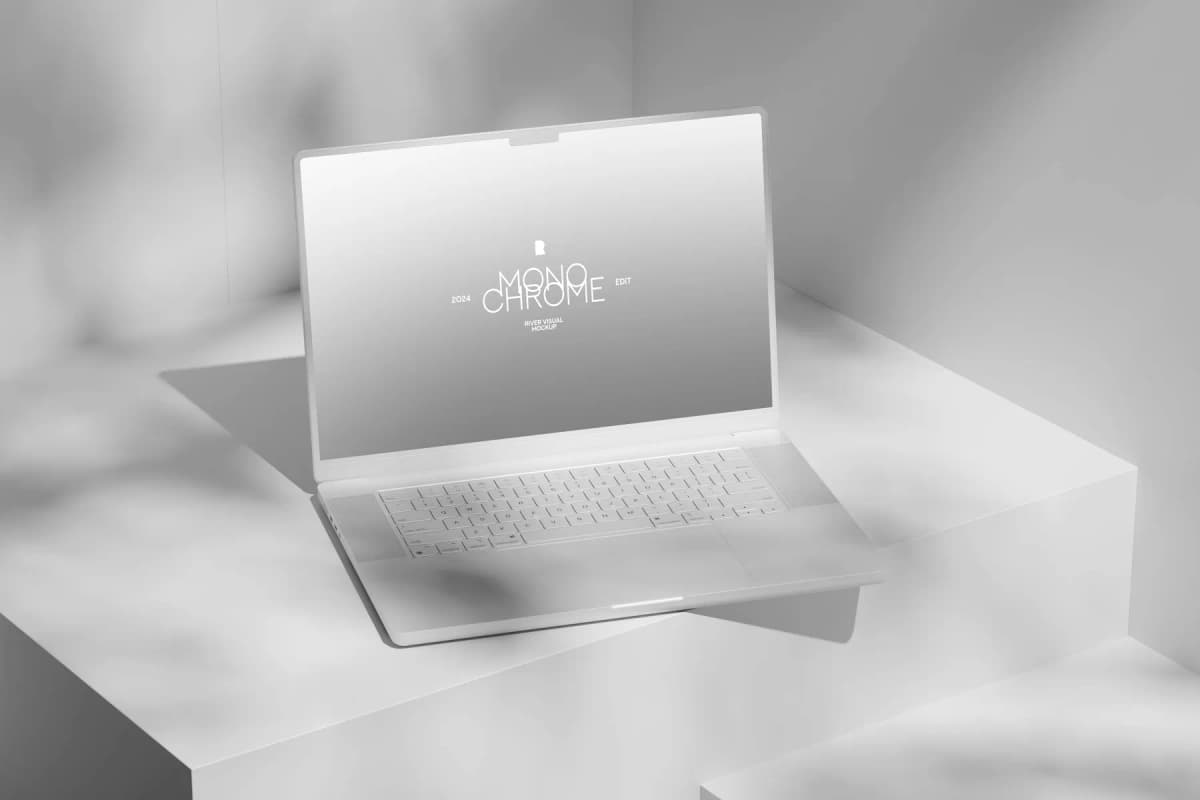 Device Mockup - Monochrome Series