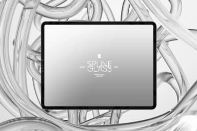 Device Mockup - Spline Glass Series