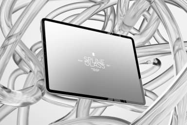 Device Mockup - Spline Glass Series