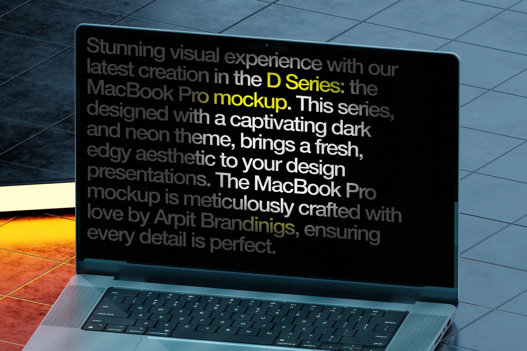 D Series Macbook Pro N.01