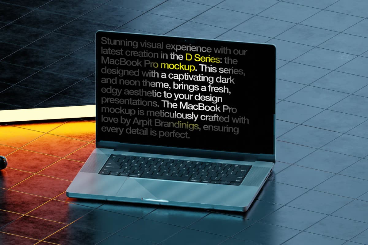 D Series Macbook Pro N.01