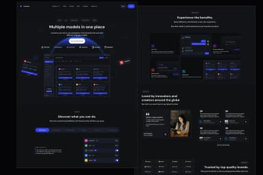 iLumina - SaaS website template for Framer.