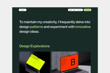 Kaynon - Framer Portfolio Template