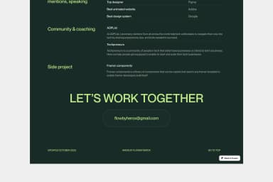 Kaynon - Framer Portfolio Template