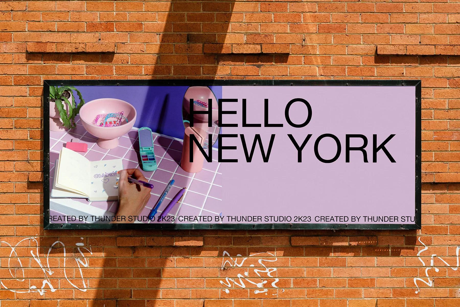 Outdoor Billboard Mockup