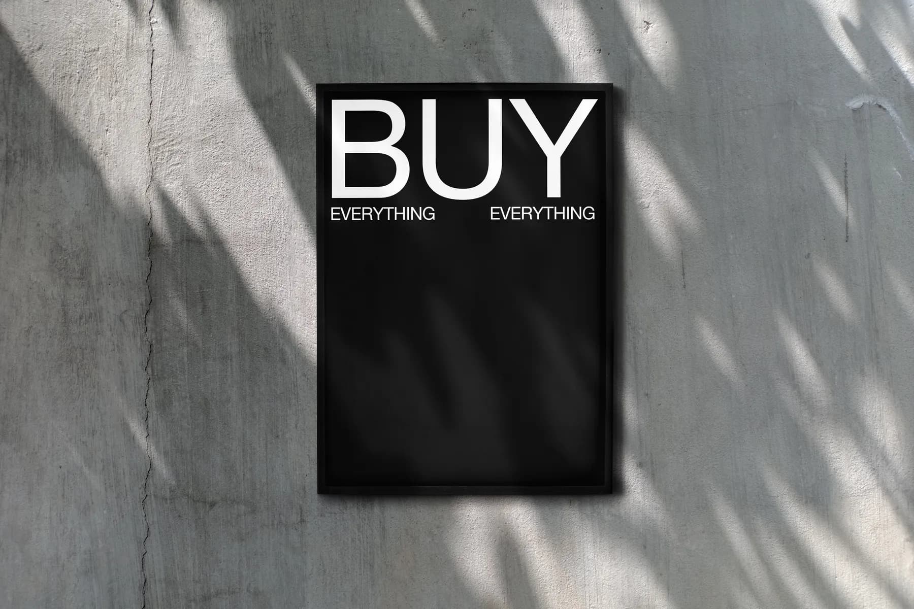 Framed Poster Mockup