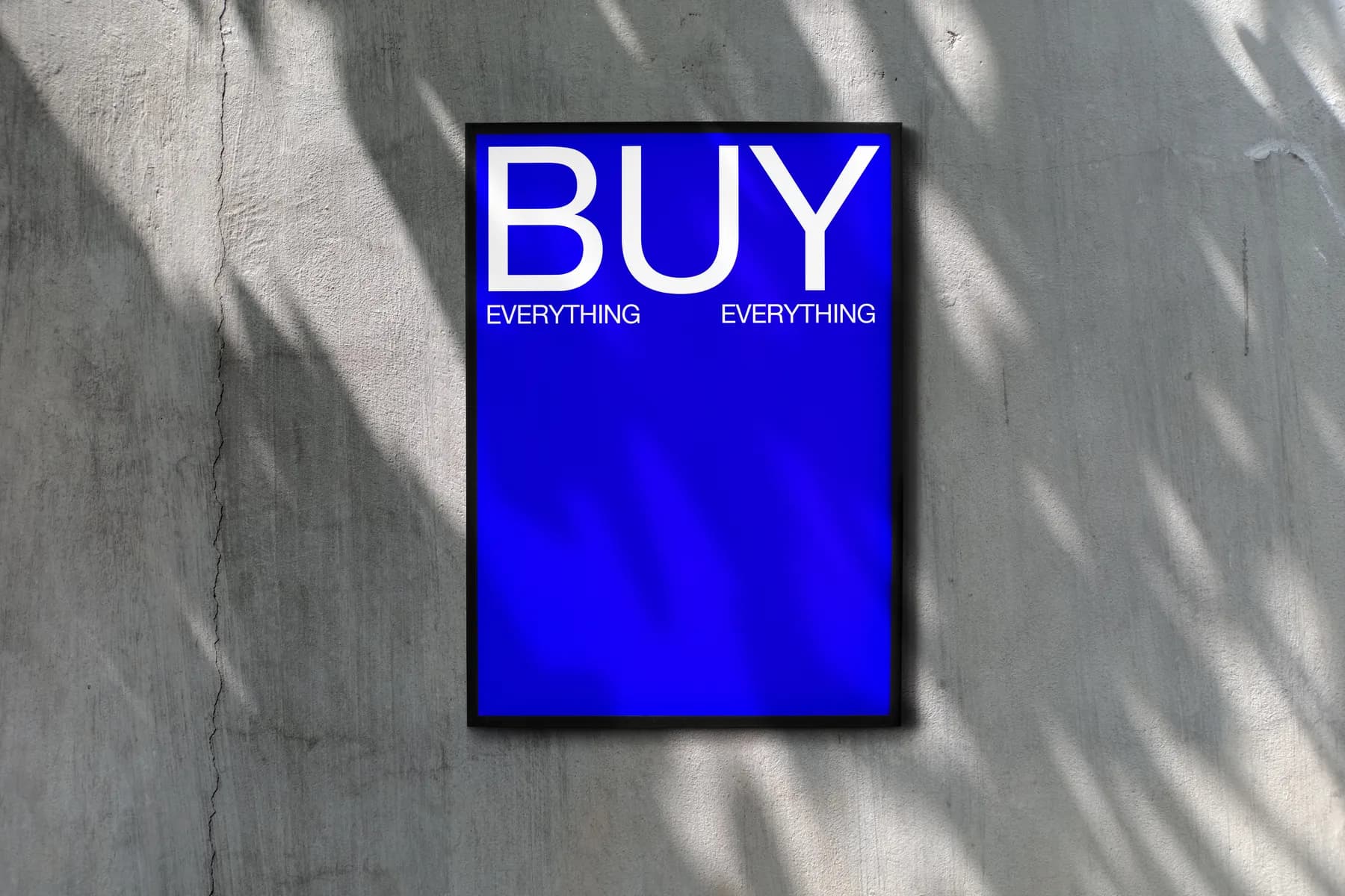 Framed Poster Mockup