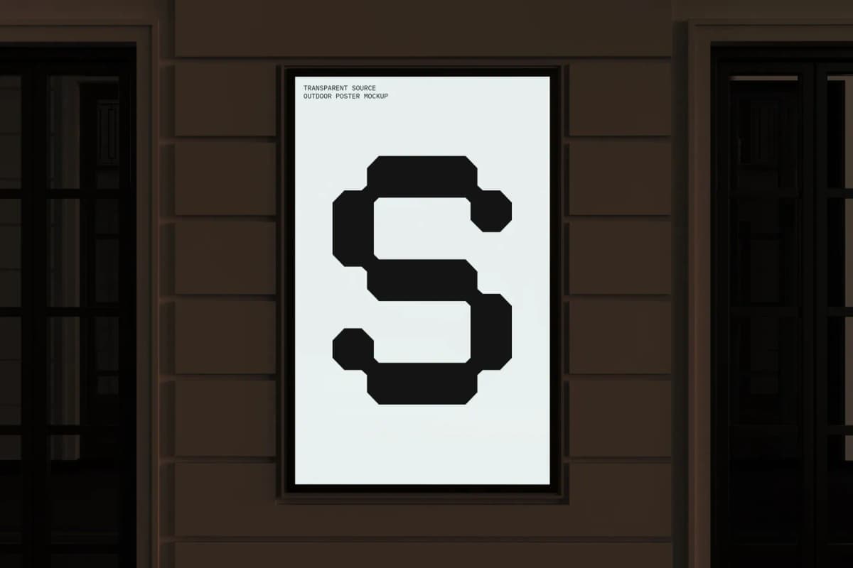 Outdoor Poster Mockup