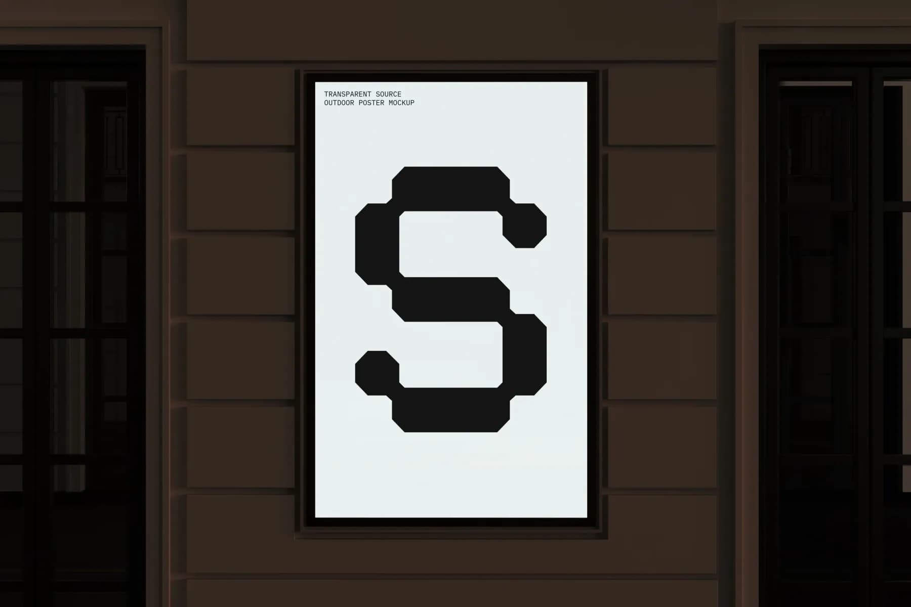 Outdoor Poster Mockup