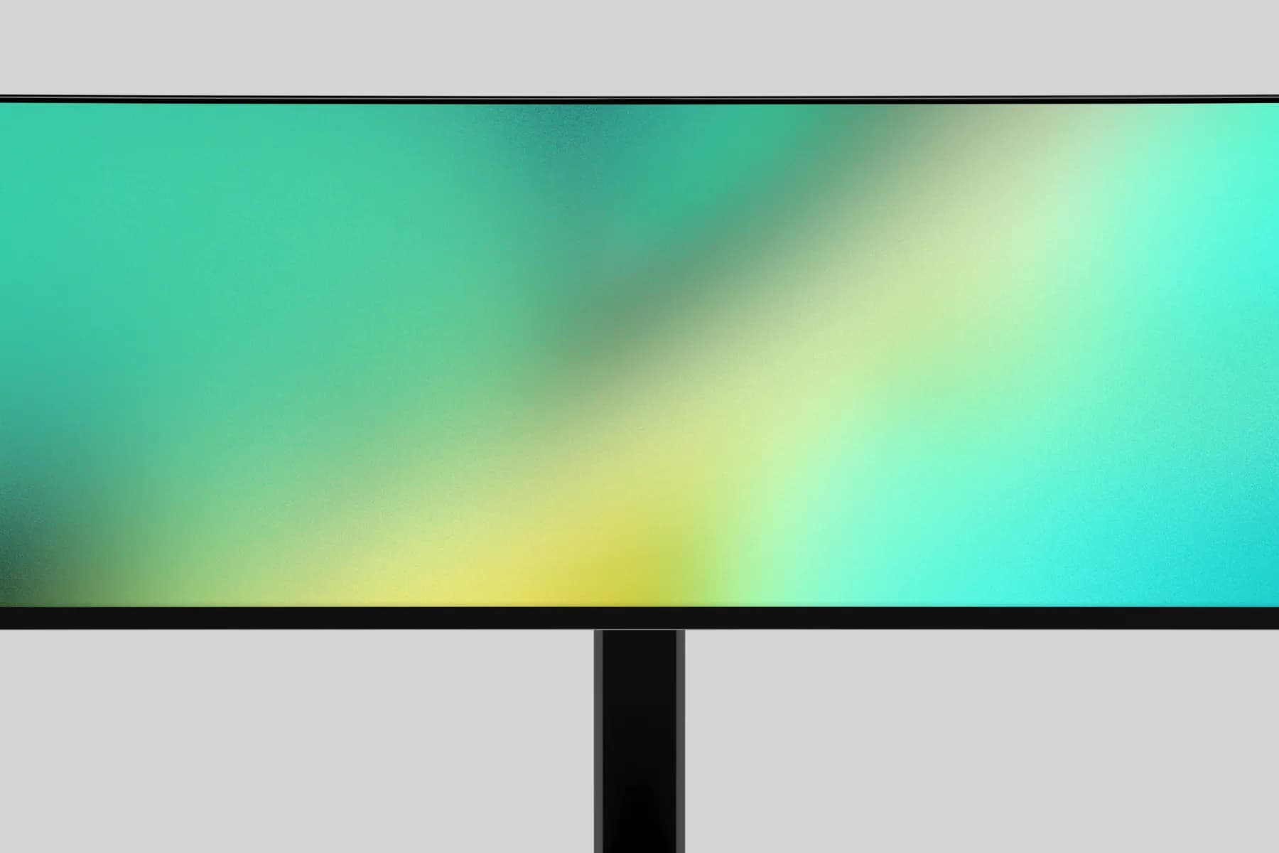 49-inch Screen Monitor Mockup