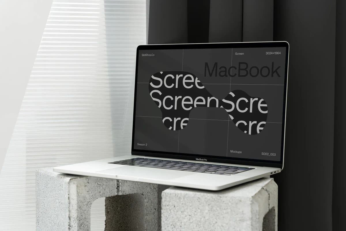 MacBook Mockup S002-003