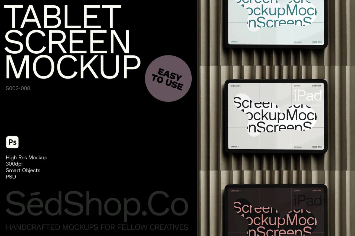 iPad Pro Mockup S002-008
