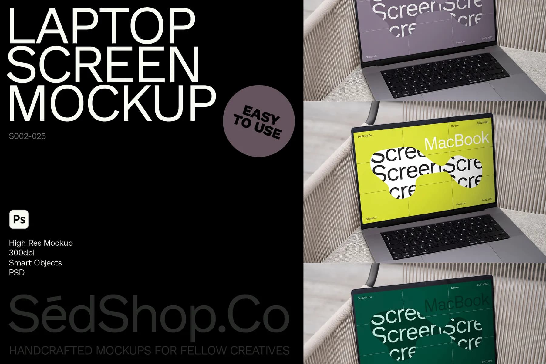 MacBook Mockup S002-025