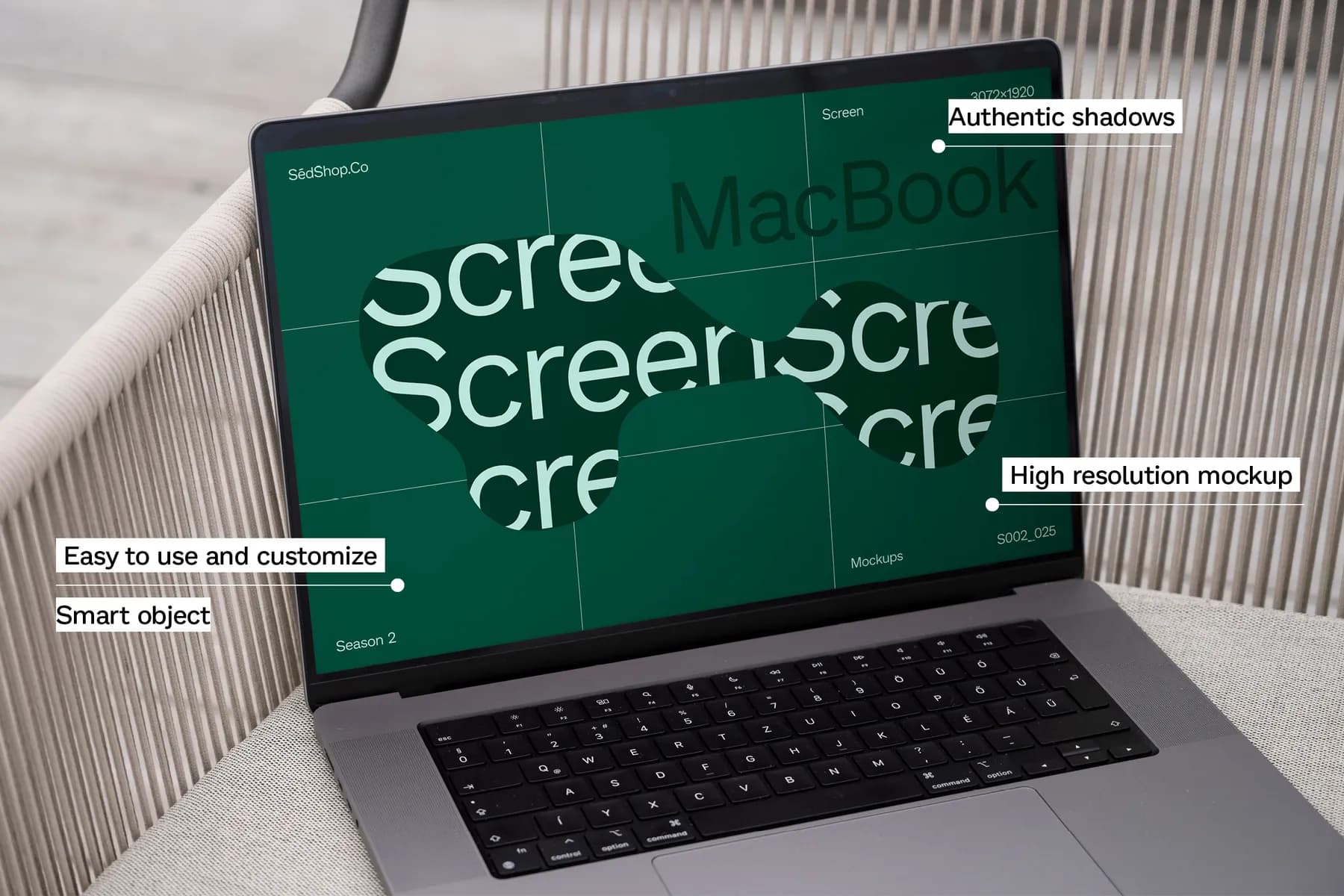 MacBook Mockup S002-025