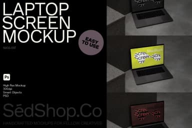 MacBook Mockup S002-037