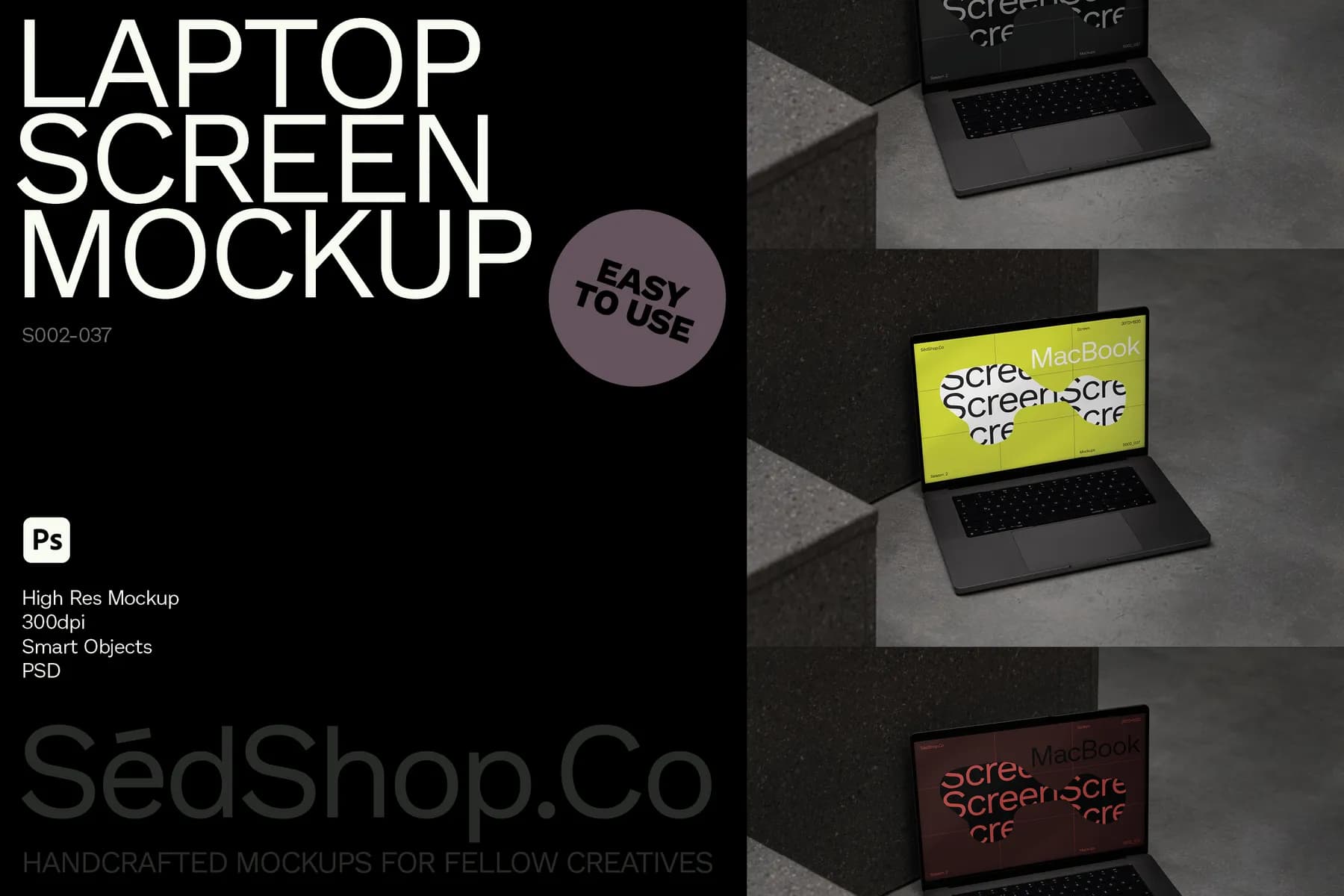 MacBook Mockup S002-037