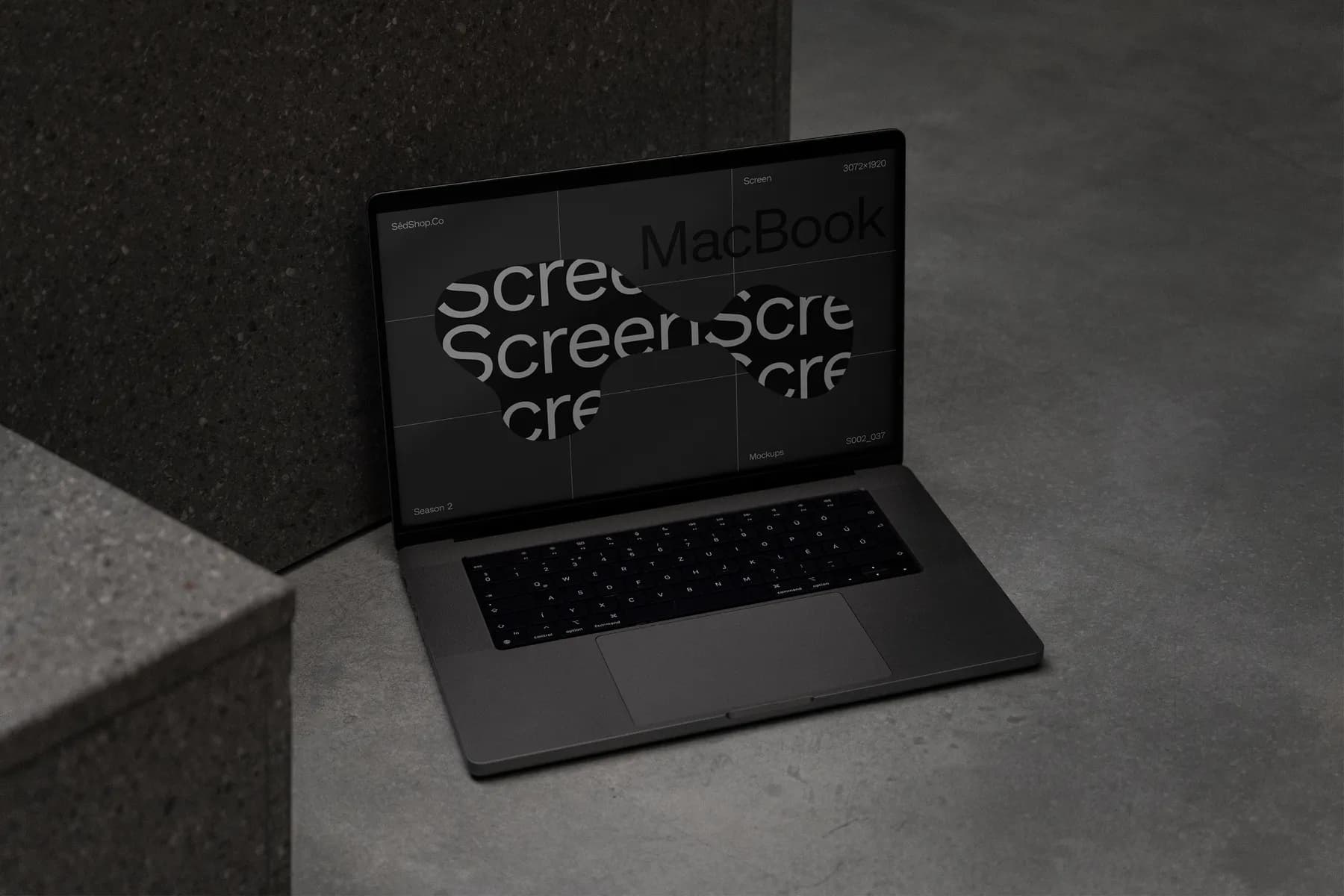 MacBook Mockup S002-037