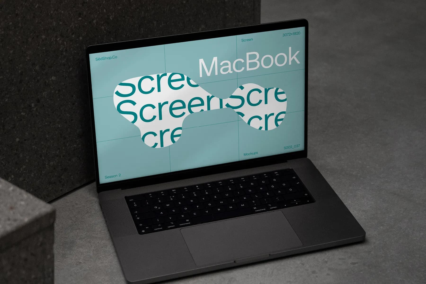 MacBook Mockup S002-037
