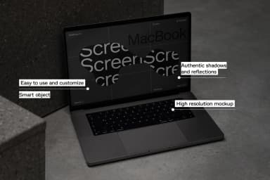 MacBook Mockup S002-037