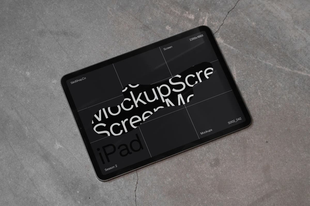 iPad Pro Mockup S002-042