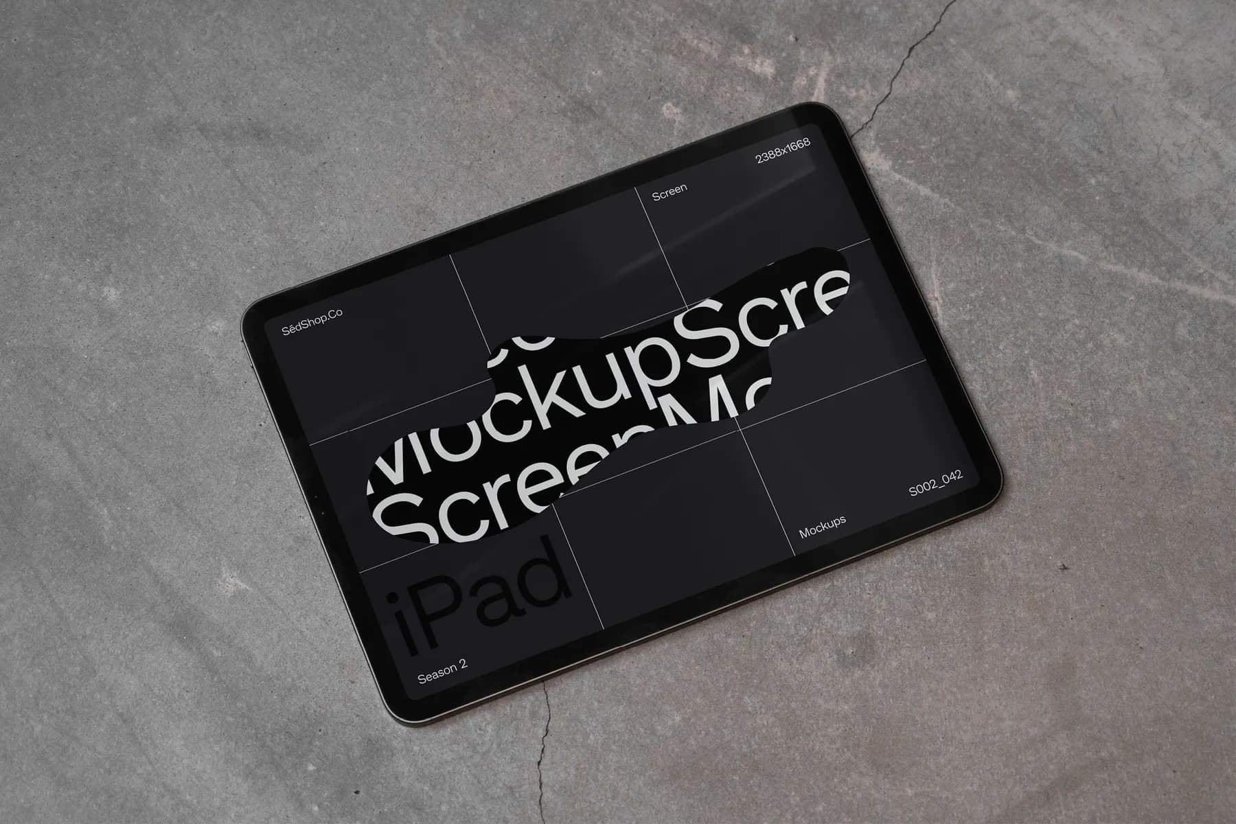 iPad Pro Mockup S002-042