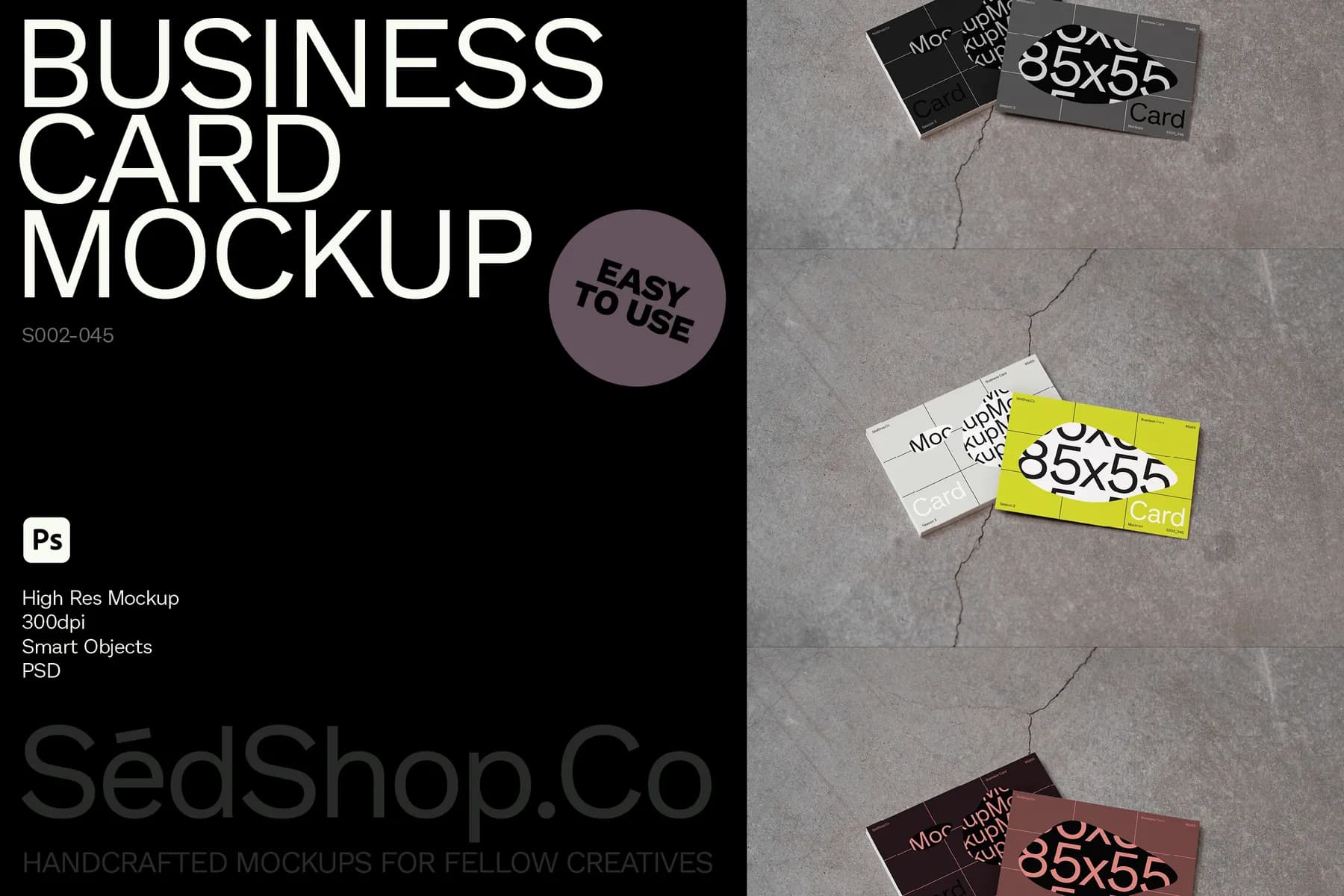 Business Card Mockup S002-045