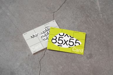 Business Card Mockup S002-045