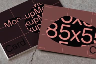 Business Card Mockup S002-045