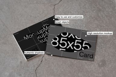 Business Card Mockup S002-045
