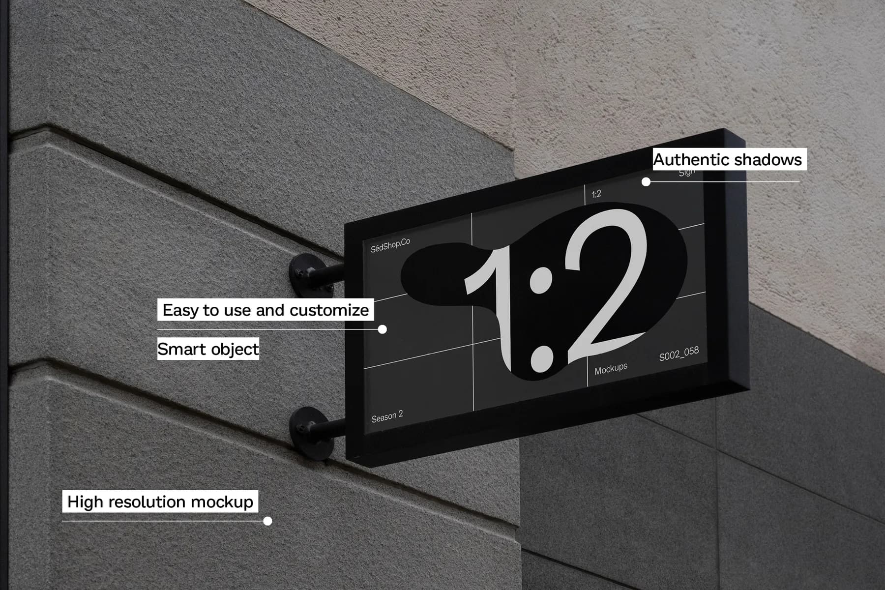 Sign Mockup S002-058