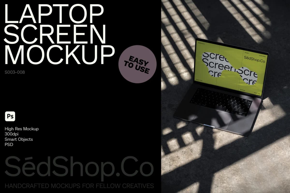 MacBook Pro Mockup S003-008