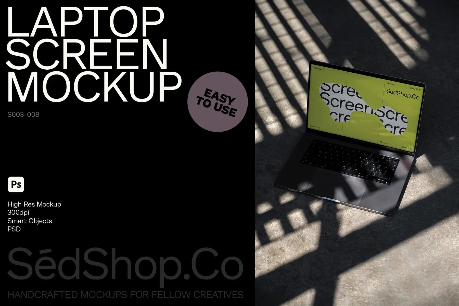MacBook Pro Mockup S003-008