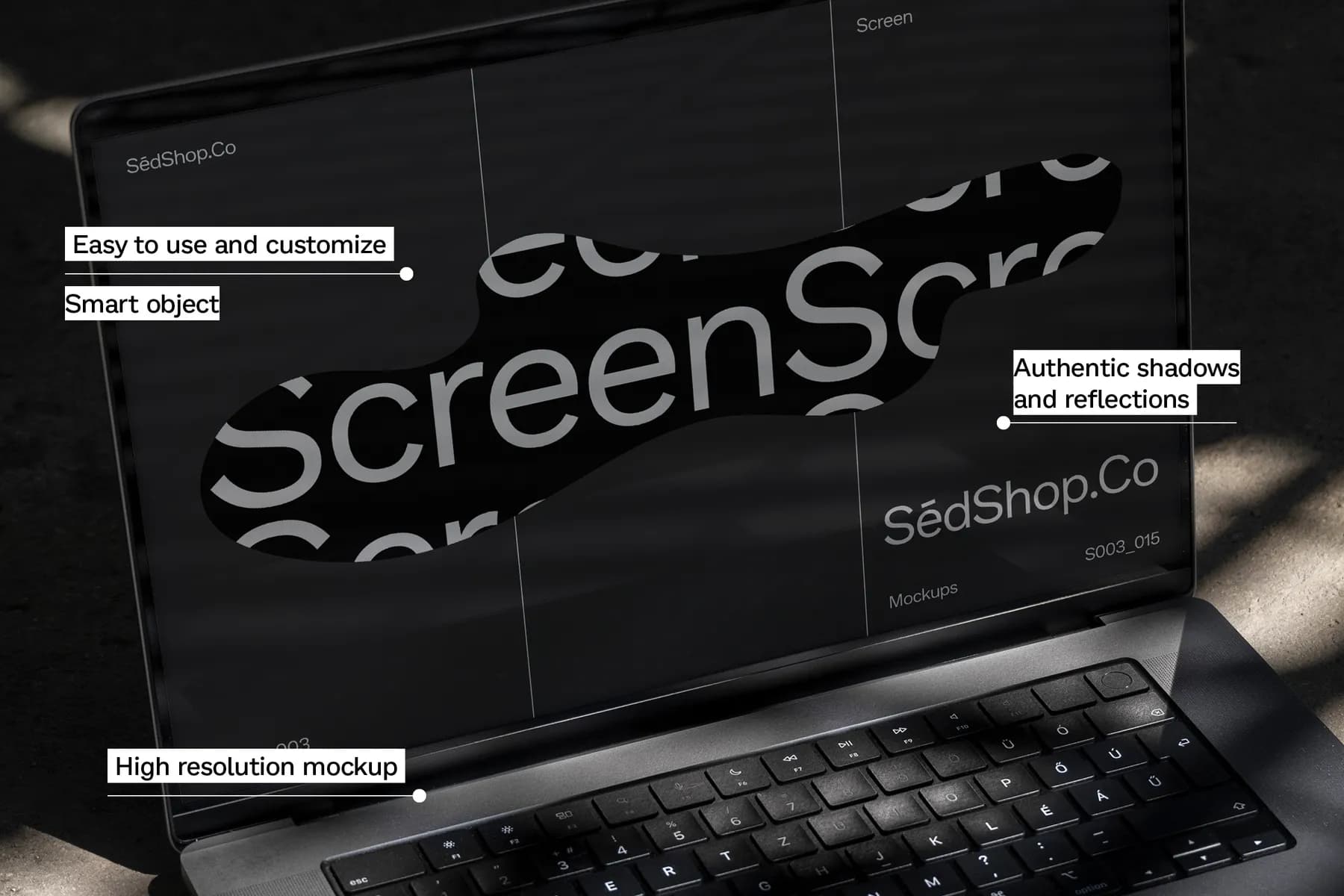 MacBook Pro Mockup S003-015