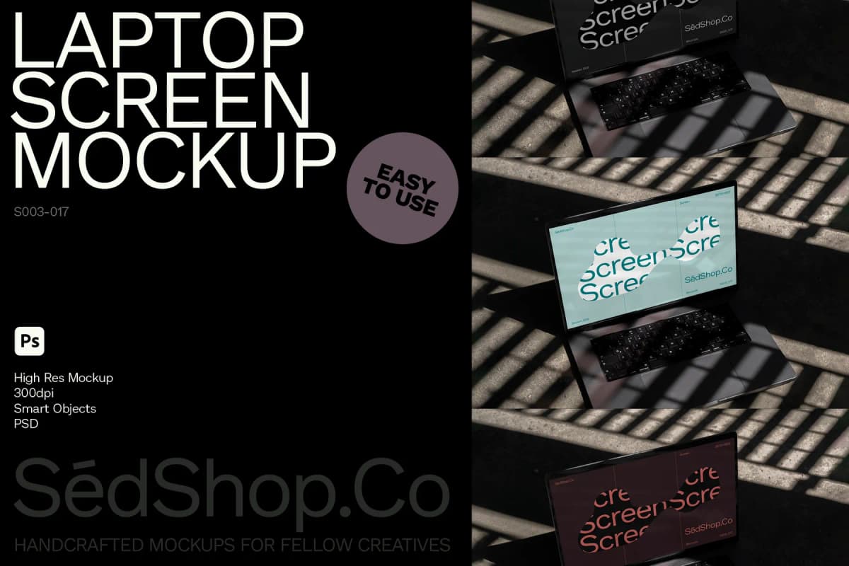 MacBook Pro Mockup S003-017