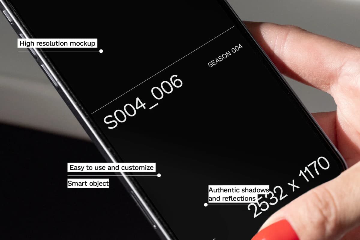 iPhone Mockup S004-006