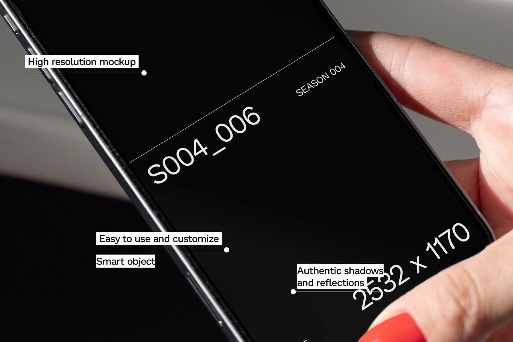 iPhone Mockup S004-006