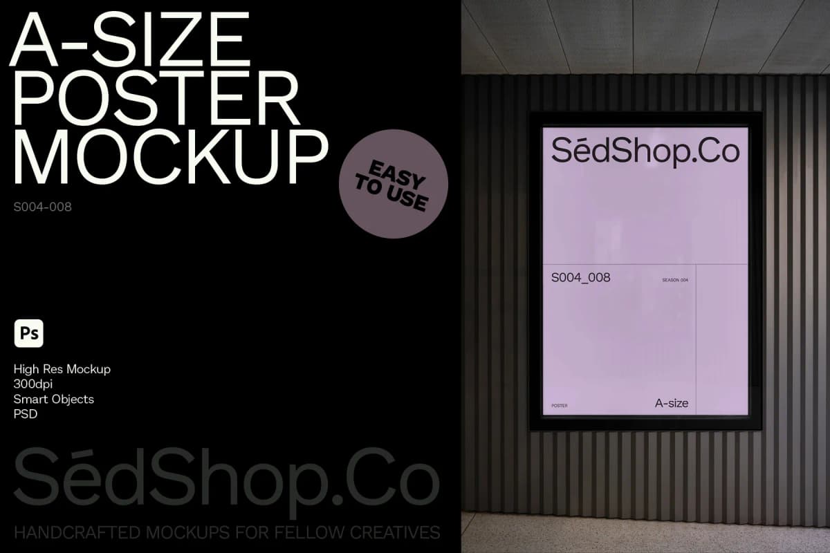 Poster Mockup S004-008