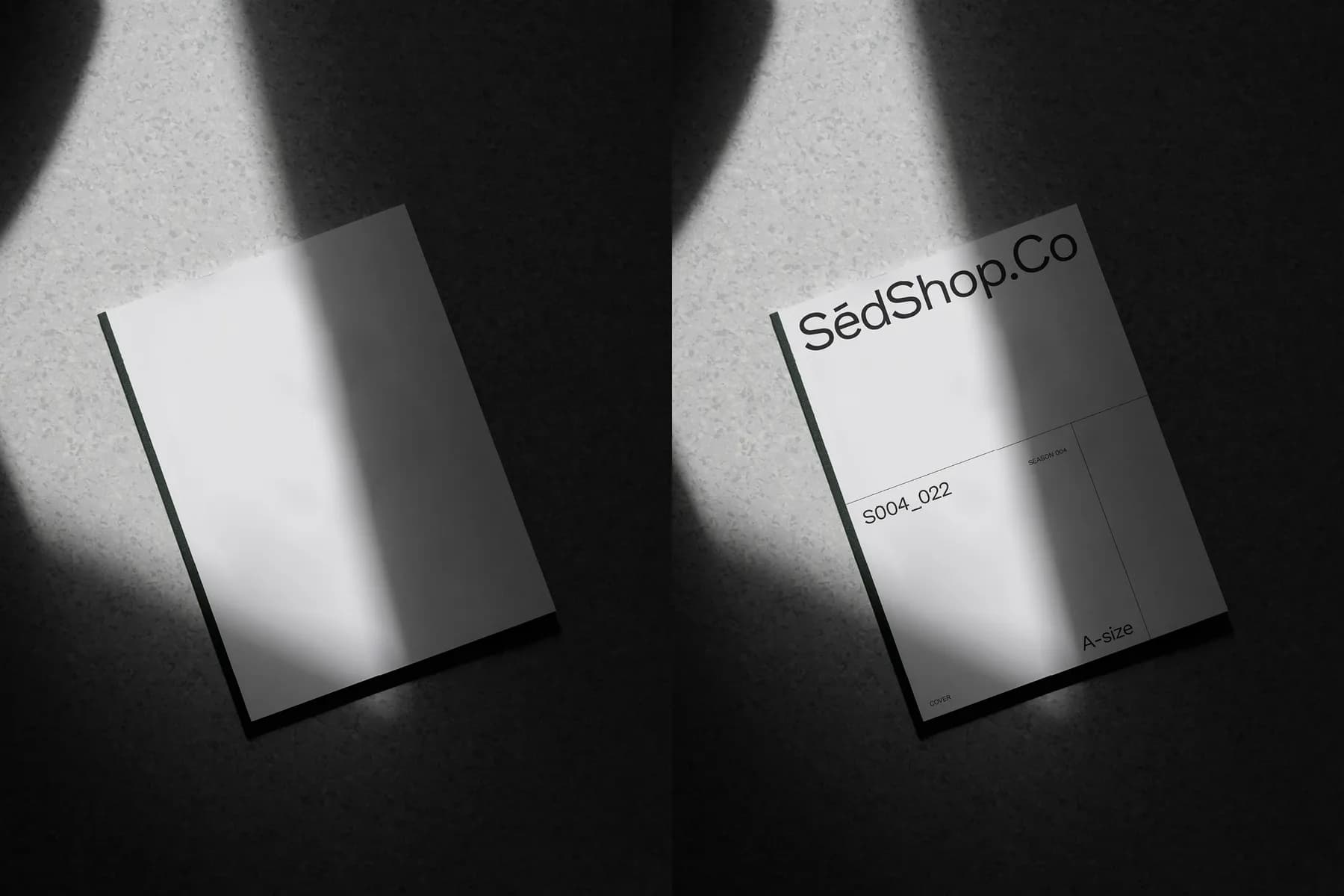 A-Size Paper Mockup S004-022